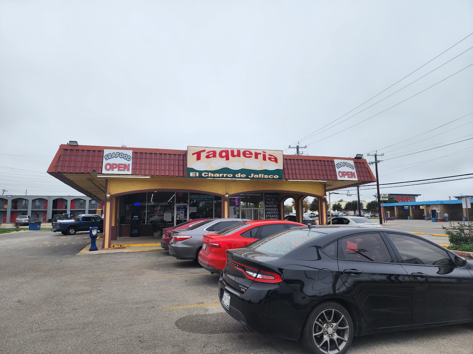 Fresh Mexican dish prepared at Taqueria El Charro de Jalisco